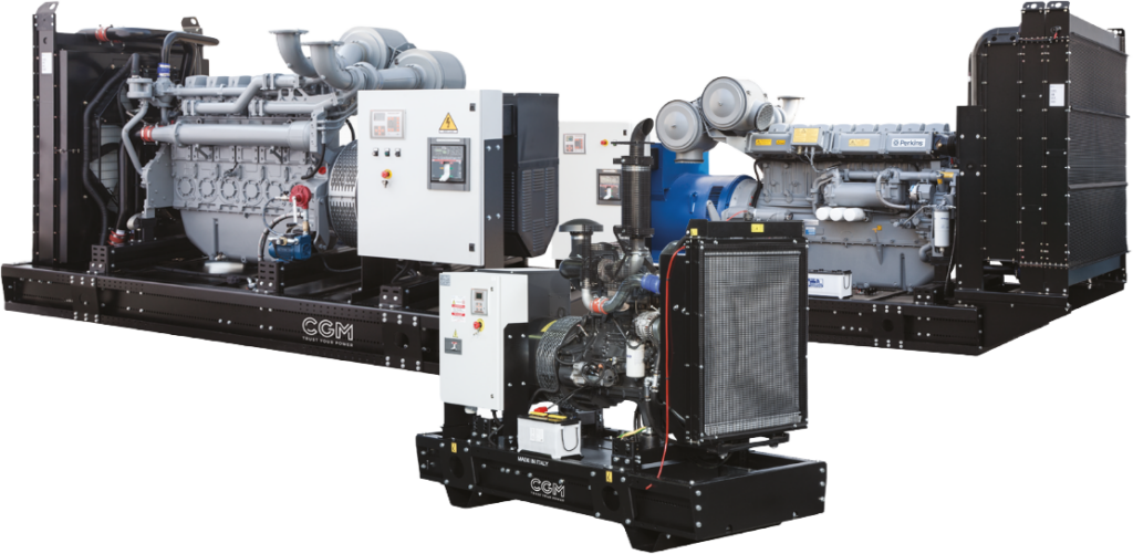 CGM nødstrømsaggregat for industri